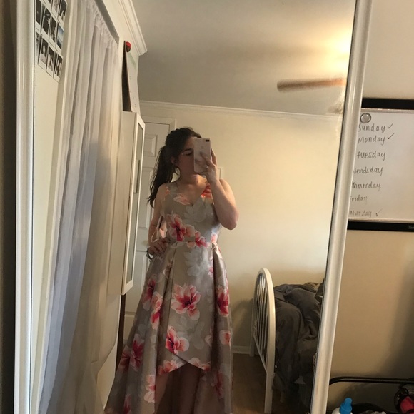 Calvin Klein High Low Prom Dress - Picture 2 of 5